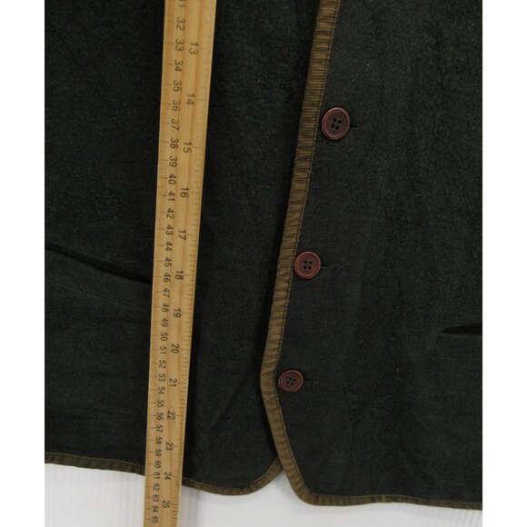 VINTAGE Burberry London Vest Large Waistcoat Wool Hunting Country UK 6 - Picture 4 of 12